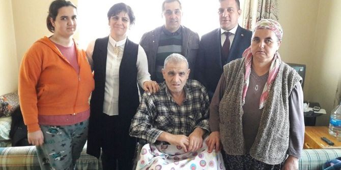 Engelli Kemal Kaya’nın Tekerlekli Sandalye Sevinci