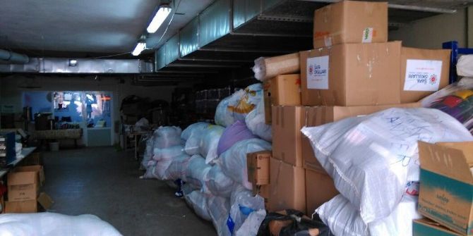 Uzunköprü İhl Mezunları Derneğinden Suriye’ye Yardım