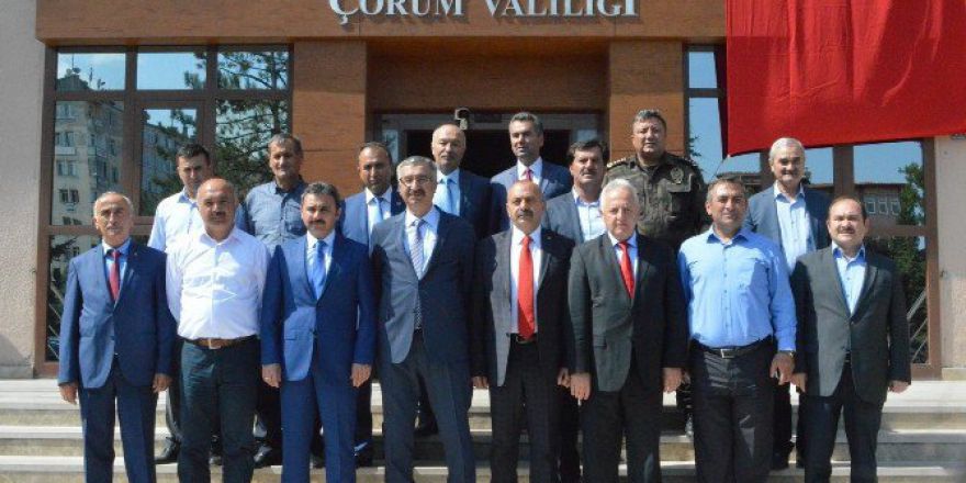 Belediye Başkanlarından Vali Kılıç’a Ziyaret