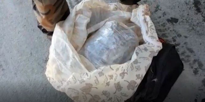 Uşak’ta 3 Kilo Esrar Yakalandı