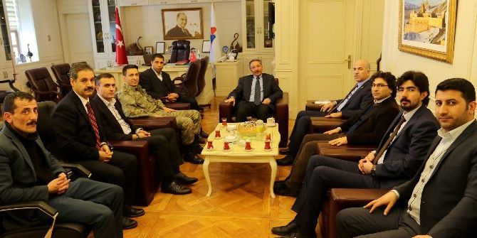 Rektör Prof. Dr. Karabulut’a Hayırlı Olsun Ziyaretleri