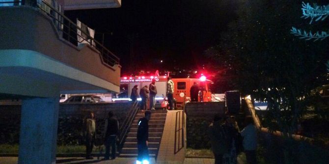 Alanya’da Korkutan Ev Yangını