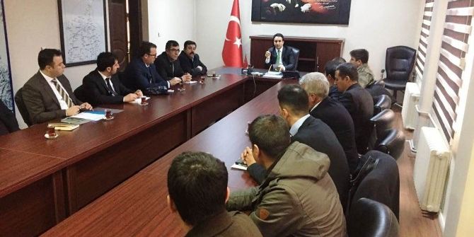 İlçe İdare Şube Başkanları Toplantısı