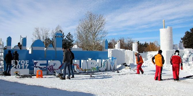 Tonlarca Karla Erzurum’da ‘Kardan Sokak’