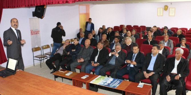 Harranlı Çiftçiler Tarım Konusunda Bilgilendirildi