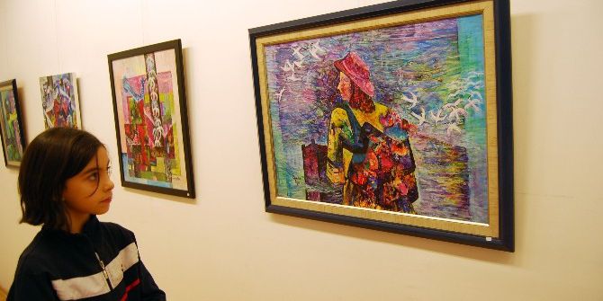 Remziye Oğan’ın Kolaj Sergisi