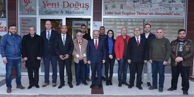 Vali Çakacak, Tarsuslu Gazetecilerle Buluştu