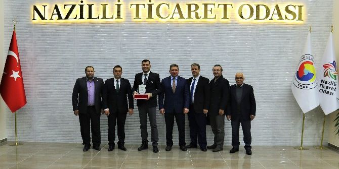 Atçalı Firma İlk 100’e Girdi, Nazilli Ticaret Odası Plaket Verdi