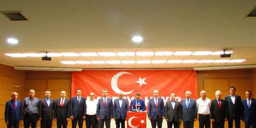 Belediye Başkanlarından Darbe Girişimine Ortak Tavır