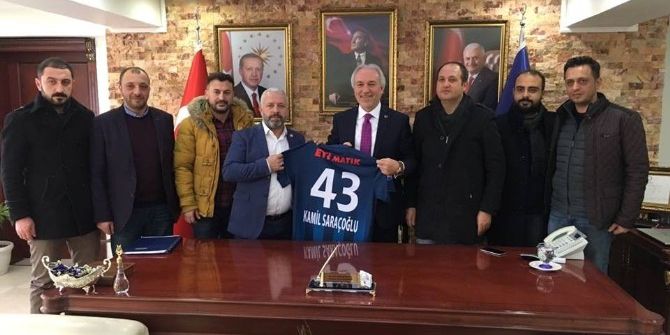 Kütahyaspor Yönetimi, Vali Ve Belediye Başkanı’nı Ziyaret Etti
