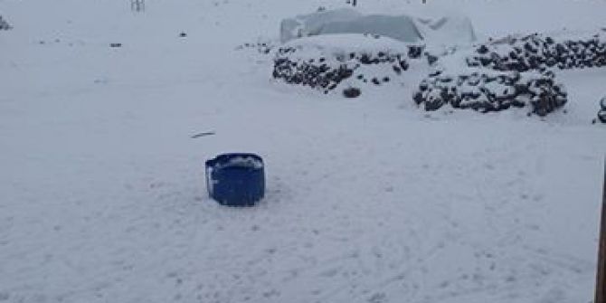 Viranşehir Kar Yağışı Etkili Oluyor