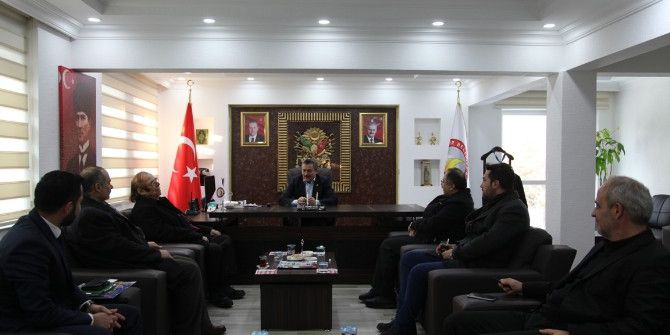 Emekli Vali Güney’den Başkan Tutal’a Ziyaret