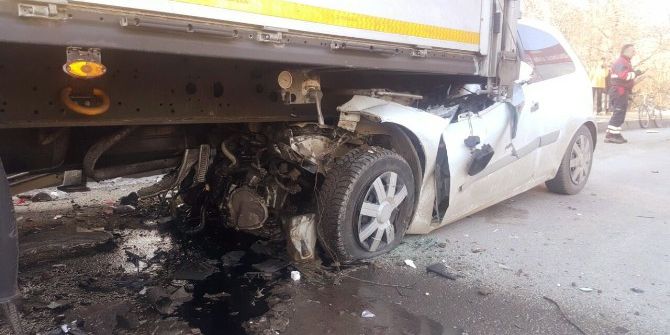 Bolu’da Trafik Kazası; 1 Ölü