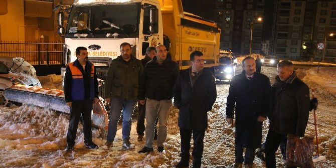 Atakum’da Kar Mesaisi