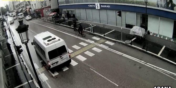 Adana’daki Feci Kaza Kamerada