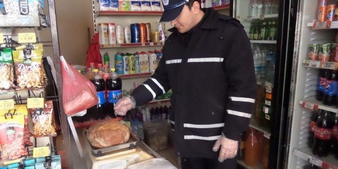Bozüyük Belediyesi Zabıta Ekiplerinden Fırınlarda Gramaj Denetimi
