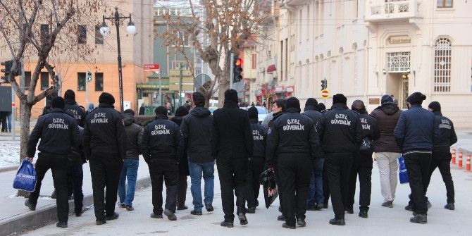 Özel Güvenlik Görevlilerinin Maaş İsyanı