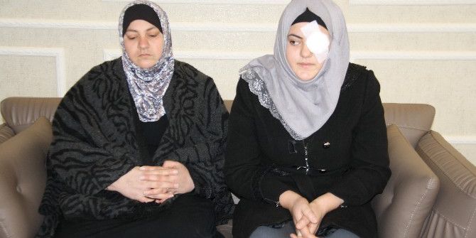 Savaşta Kaybettiği Gözüne Diyarbakır’da Kavuştu