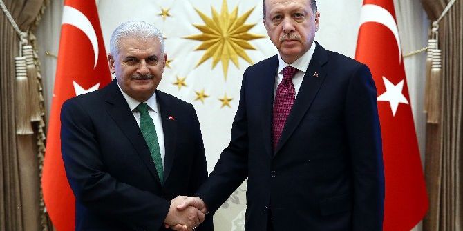 Cumhurbaşkanı Erdoğan, Mgk Öncesi Başbakan Yıldırım’ı Kabul Etti