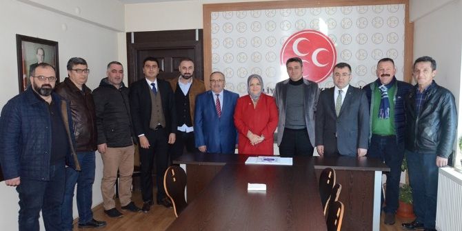Ak Parti’den Mhp’ye Ziyaret