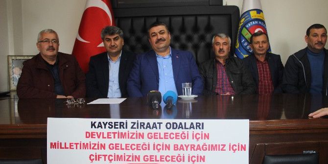 Kayseri’de Ziraat Odaları Referandumda ’Evet’ Oyunu Vereceğini Açıkladı