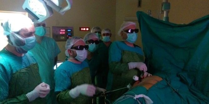 Kafkas Üniversitesi Genel Cerrahi Kliniği’nde 3 Boyutlu Ameliyat