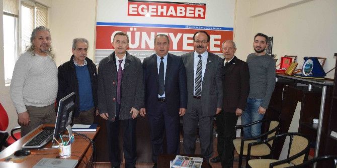 Özkan Arslan’dan Ortaca Basınına Veda Ziyareti