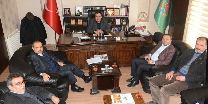 Milletvekili Aydoğdu Ve Başkan Karatay’dan Ziraat Odasına Ziyaret