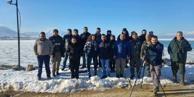 Beyşehir Gölü’nde Su Kuşu Sayımı Yapıldı