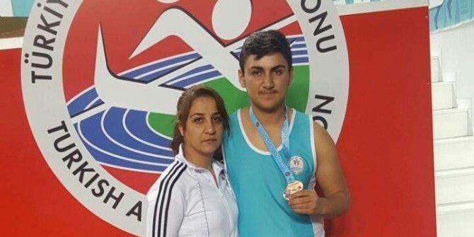 Hakkarili Sporcu Türkiye 6.’sı Oldu