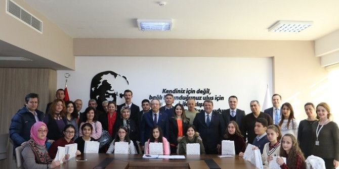 Mabem’in Teog’da Dereceye Giren Öğrencilerine Ödül