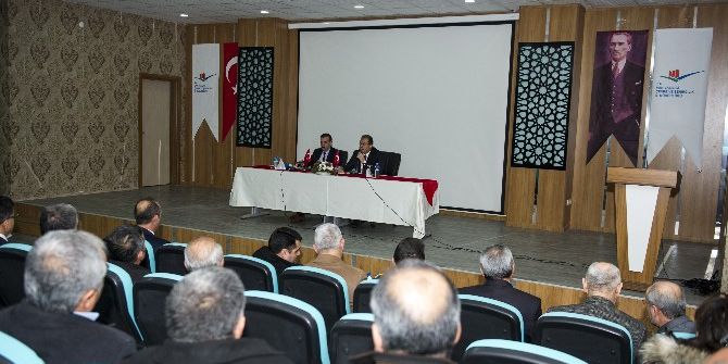 Edremit’te İstişare Toplantısı