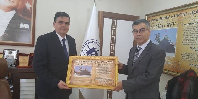 Başkan Yalçın’a Ziyaret