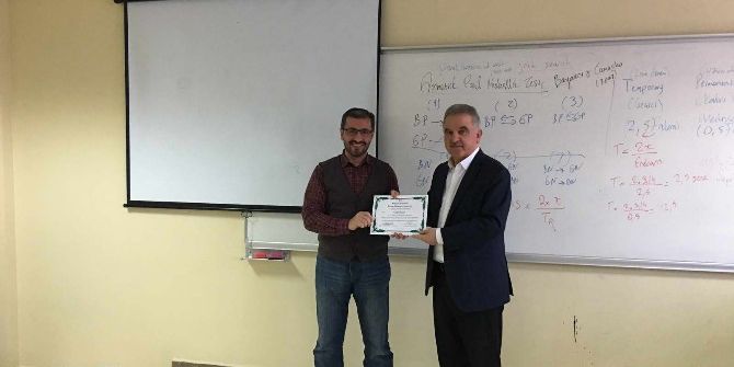 Sakarya Ekonometri Kış Seminerleri Sona Erdi