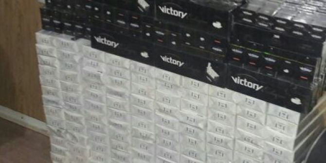 Jandarmadan Kaçak Sigara Operasyonu