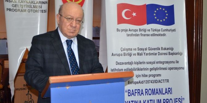 "Romanların İş Hayatına Katılım" Projesi