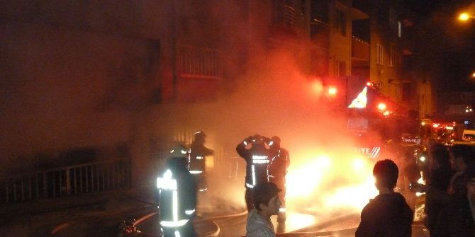 Sultanbeyli’de Suriyelilerin Kaldığı Evde Yangın: 3 Yaralı