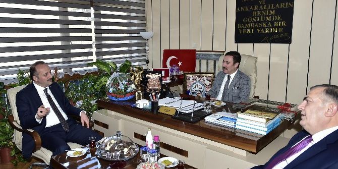 Akgül’den Ahid’in Yeni Yönetimine Hayırlı Olsun Ziyareti