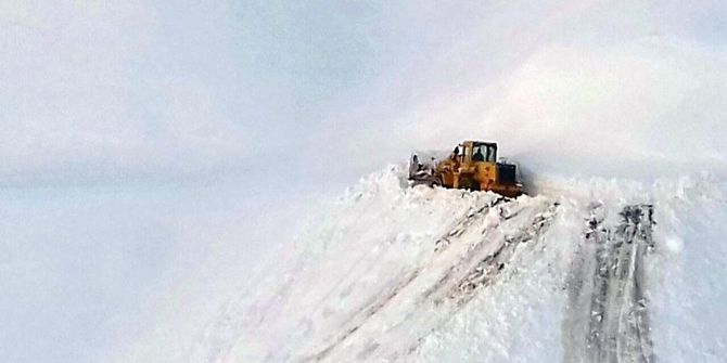 Batman’da 565 Köy Ve Mezra Yolu Ulaşıma Kapandı