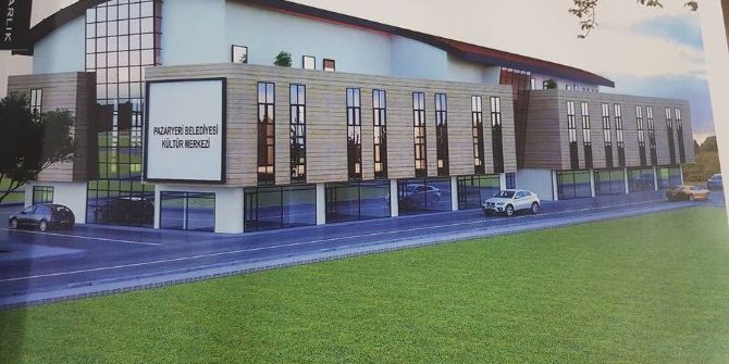 Pazaryeri İş Ticaret Ve Kültür Merkezi Projesi Hızla Devam Ediyor