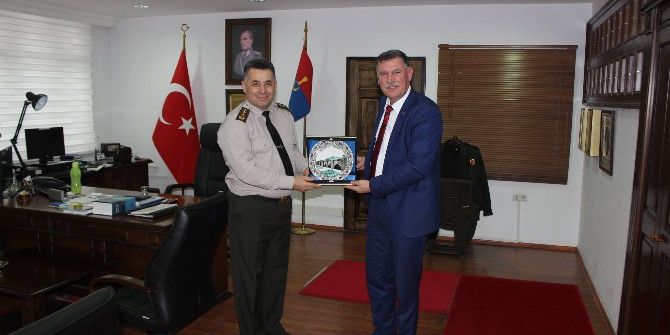 Başkan Duymuş’tan Albay İnce’ye Ziyaret