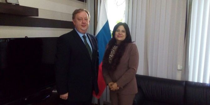 Antalyalı Turizmciden Rus Konsolosa Ziyaret