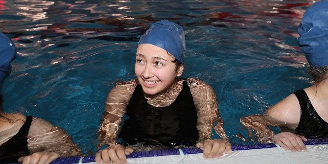 Toroslar’ın Çocukları İlk Kez Kulaç Attı, Raket Tuttu