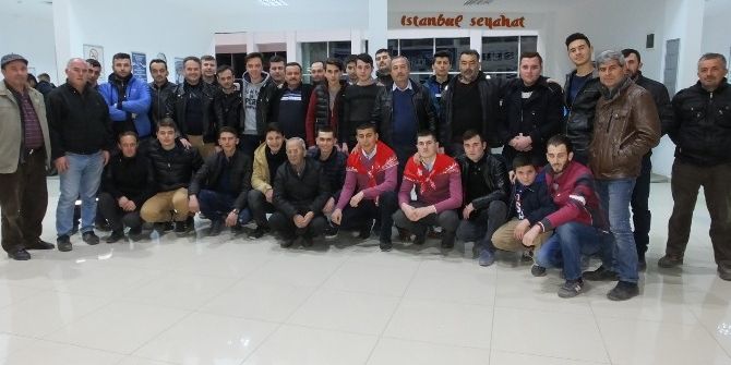 Dutlucalılar Asker Uğurladı