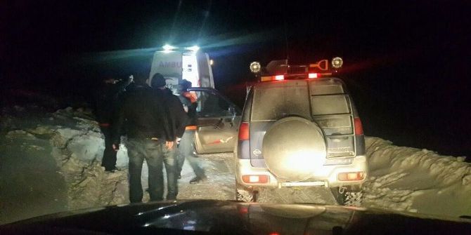 Ağrı’da Hasta Kurtarma Operasyonu