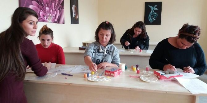 Tezhip Kursuna Büyük İlgi