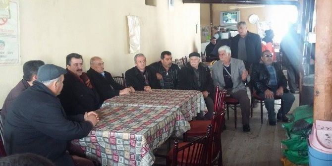 Başkan Kale’den Esnaf Ve Taziye Ziyareti