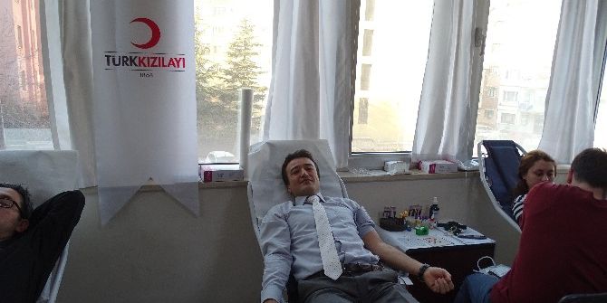 Eskişehir Sgk İl Müdürlüğü’nde “Kan Bağışı Kampanyası” Gerçekleştirildi