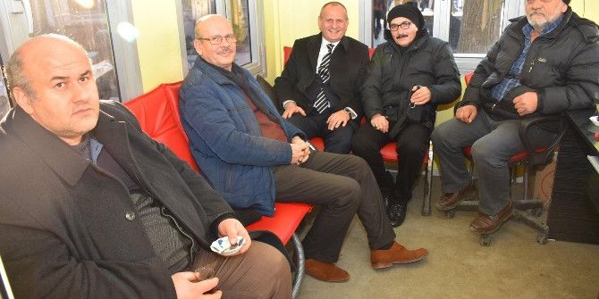 Başkan Keleş’ten Taksici Esnafına Ziyaret
