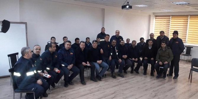 İtfaiyecilere İlk Yardım Eğitimi